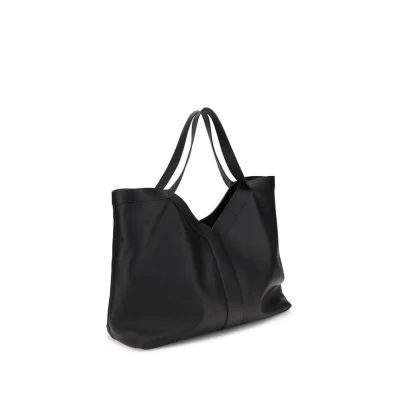 Black Calf Leather Bos Taurus Shoulder Bag