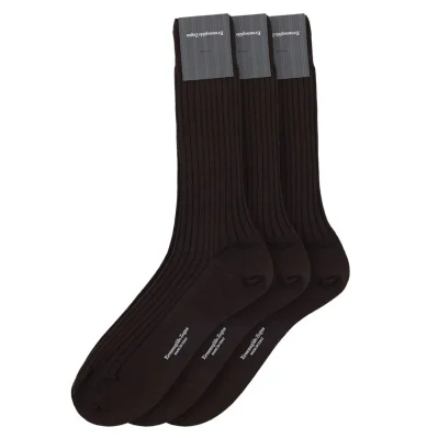 Brown Wool Sock