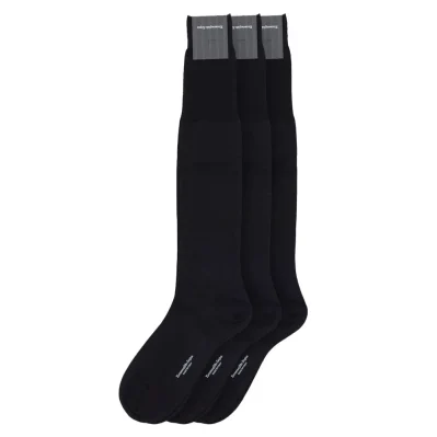 Black Wool Sock