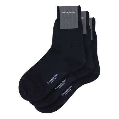 Navy Blue Wool Sock