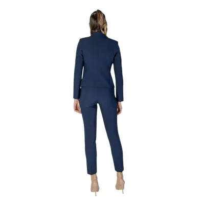 Blue Polyester Blazer