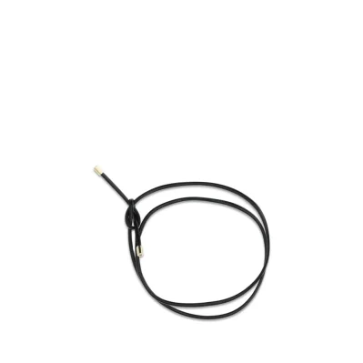 Tubular Belt with metal finials