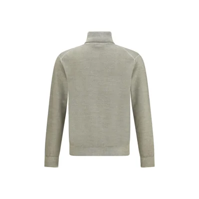 Wool Green Turtleneck