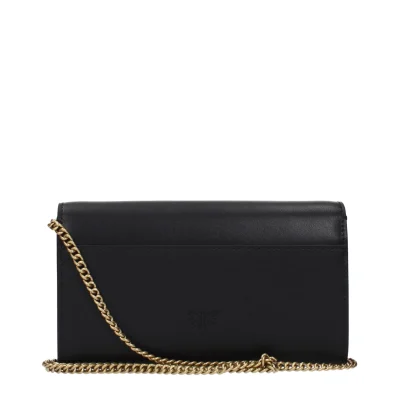 Black Leather Clutch Bags