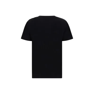 Black Cotton T-Shirt