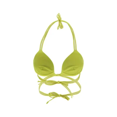 Yellow Polyamide Bikini
