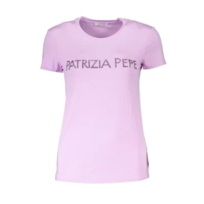 Purple Organic Cotton Women T-Shirt