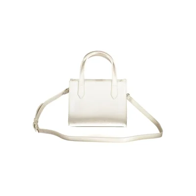 Brown Polyethylene Women Handbag