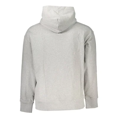 Gray Cotton Men Sweater