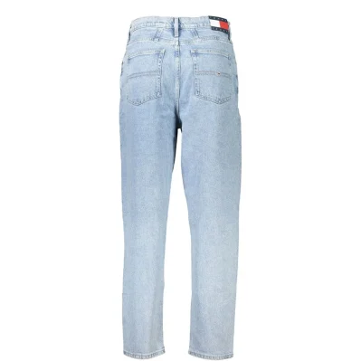 Blue Cotton Women Jeans