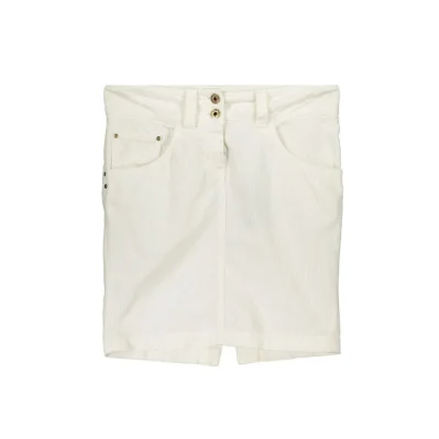 White Cotton Skirt