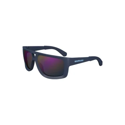 Blue Plastic Men Sunglasses