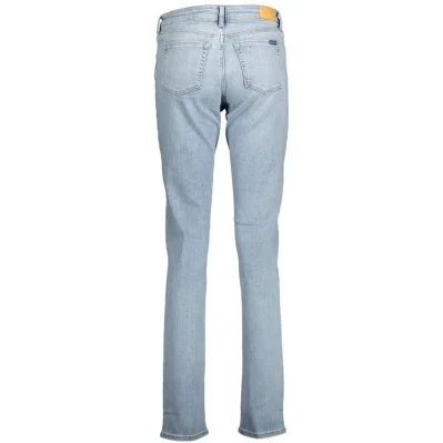 Blue Organic Cotton Women Jeans