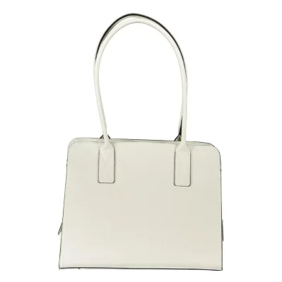 White Polyethylene Handbag