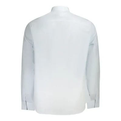 Light Blue Cotton Men Shirt