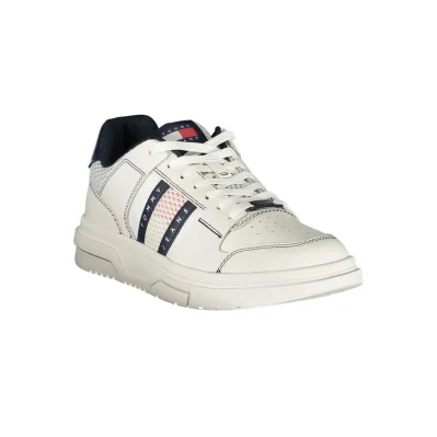 Blue Leather Men Sneaker