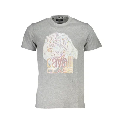 Brown Cotton Men T-Shirt