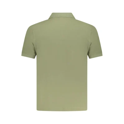 Green Cotton Polo Shirt