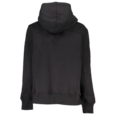 Black Cotton Women Sweater