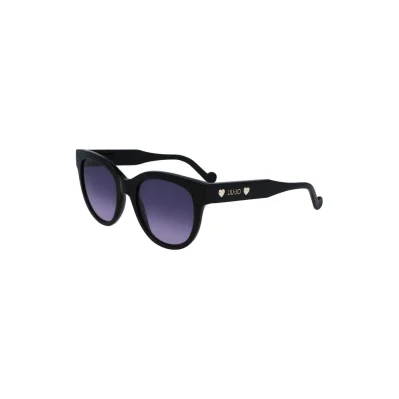 Black Acetate Women Sunglasses