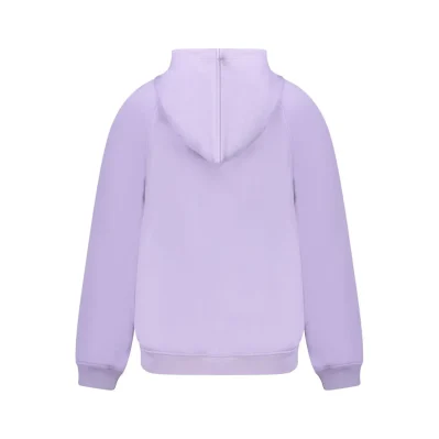 Purple Polyester Women Sweatshirt
