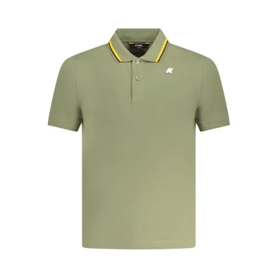 Green Cotton Polo Shirt