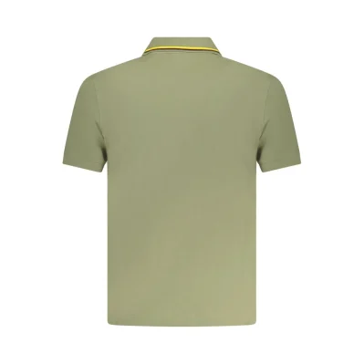 Green Cotton Polo Shirt