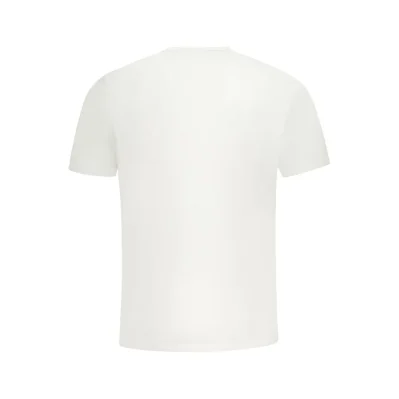 White Cotton Men T-Shirt