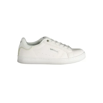 White Polyester Sneaker