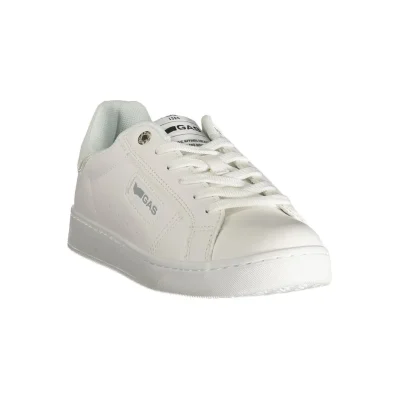White Polyester Sneaker