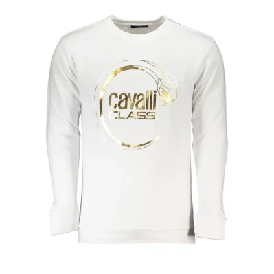 White Cotton Men Sweater