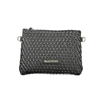 Black Polyethylene Women Handbag