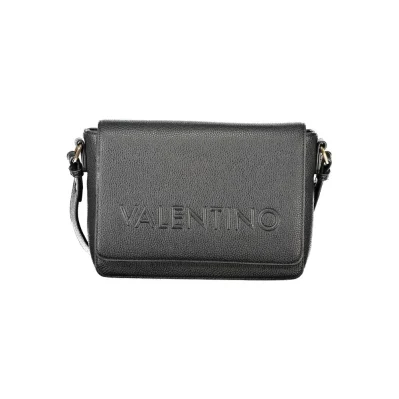 Black Polyethylene Women Handbag