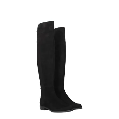 Black Leather Over The Knee