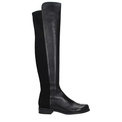 Black Leather Over The Knee