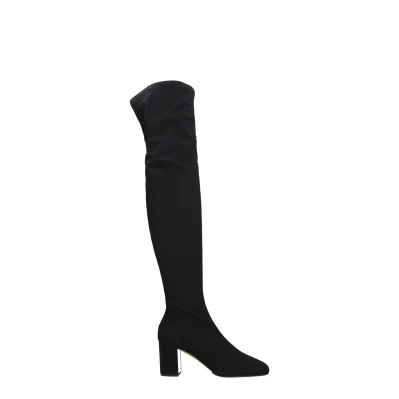 Black Fabric Over The Knee