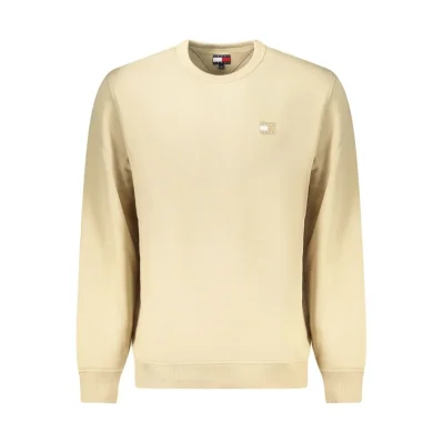 Beige Cotton Sweatshirt