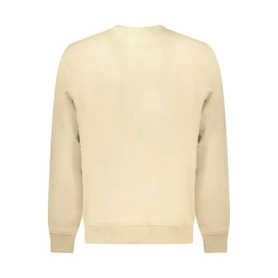 Beige Cotton Sweatshirt