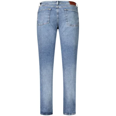 Blue Cotton Jeans Denim
