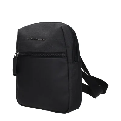 Black Fabric Crossbody Bags