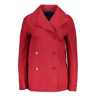 Red Cotton Jackets & Coat