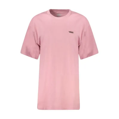Pink Cotton Women T-Shirt