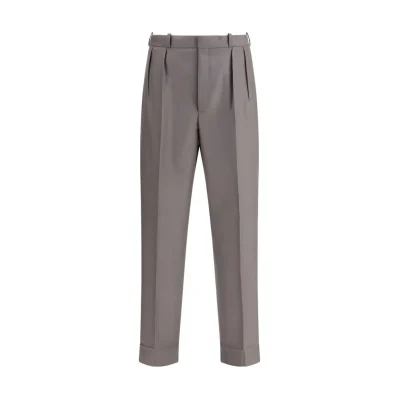 Green Wool Trousers