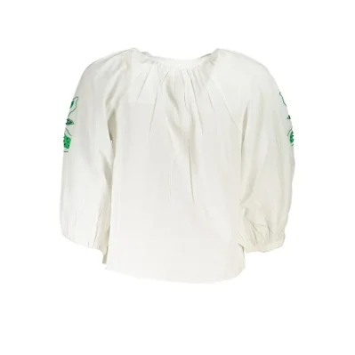 White Polyester Shirt