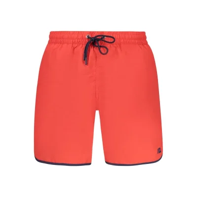 Red Polyamide Swimwear