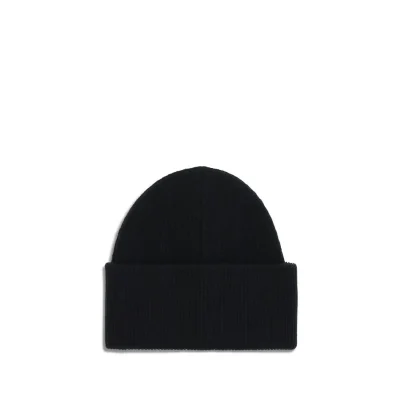 Black Wool Beanie