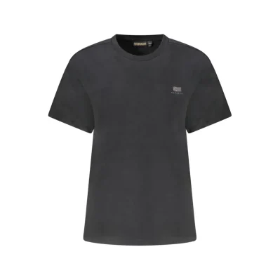 Black Cotton T-Shirt