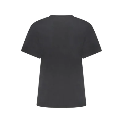Black Cotton T-Shirt