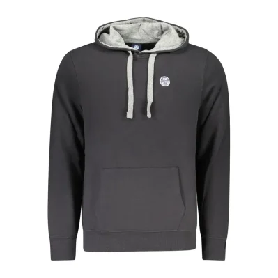 Black Cotton Sweatshirt