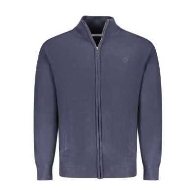 Blue Nylon Sweater